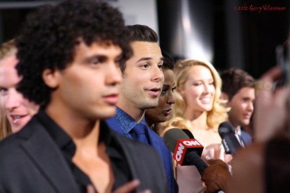 Michael Viruet, Skylar Astin, Kay Cannon, Anna Camp, Adam Devine