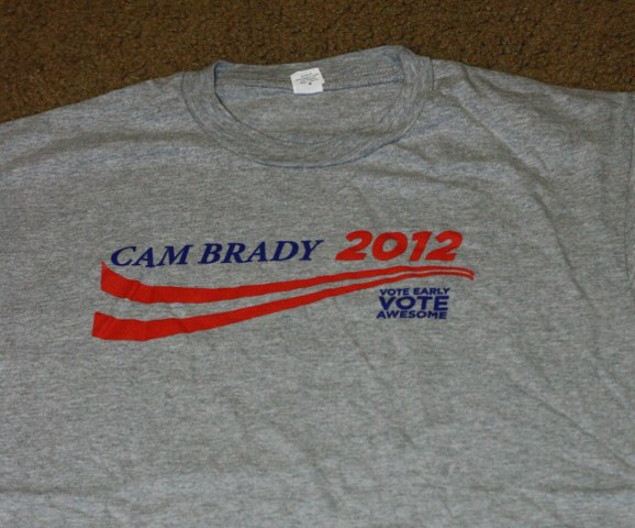 Vote for Cam Brady T-Shirt