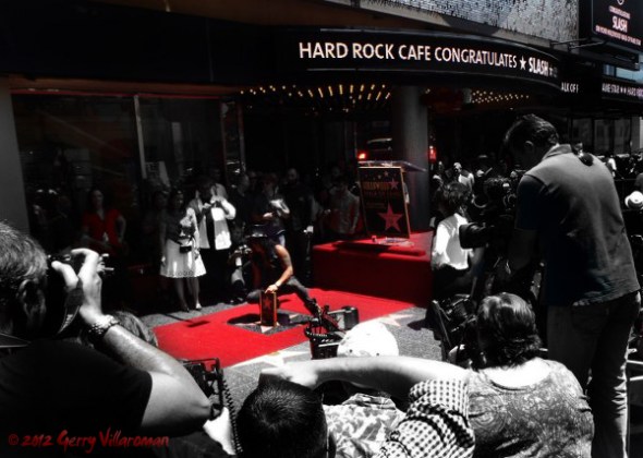 Slash Walk of Fame Induction