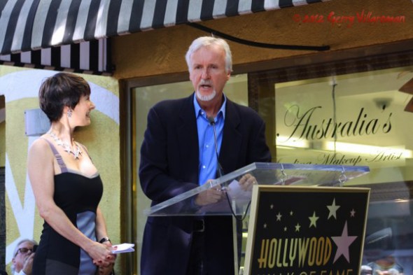Gale Anne Hurd & James Cameron