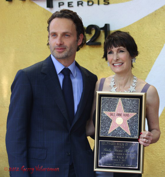 Gale Anne Hurd & Andrew Lincoln