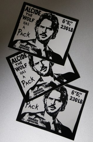 Alcide the Wolf Stickers