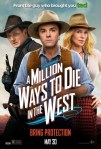 A Million Ways To Die In The West&nbsp;Poster