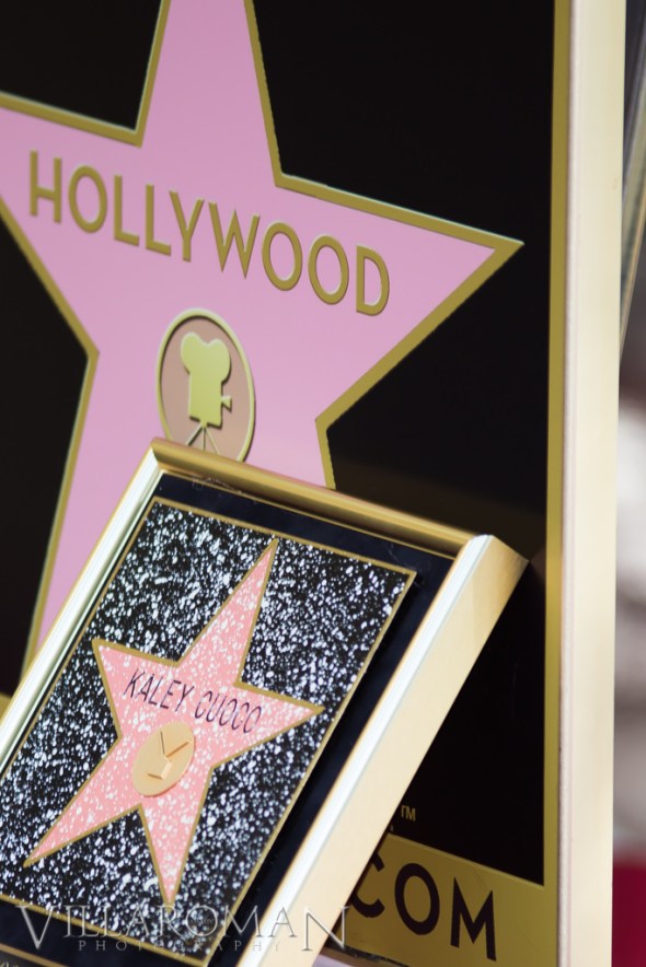 Kaley Cuoco Walk of Fame Plaque